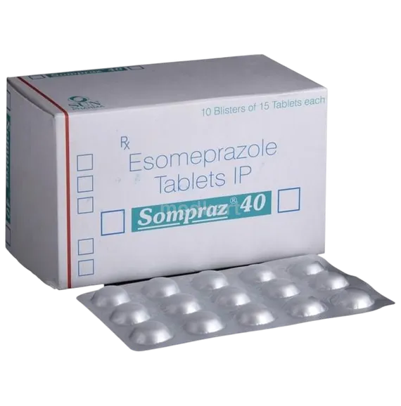 sompraz 40mg tablet 15's